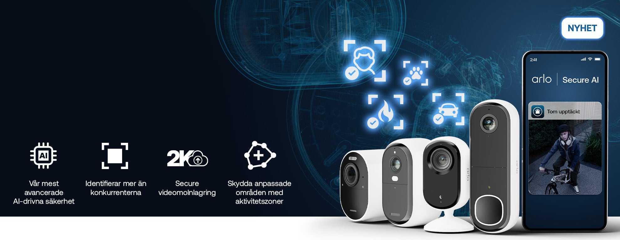 Arlo Secure-prenumerationer
