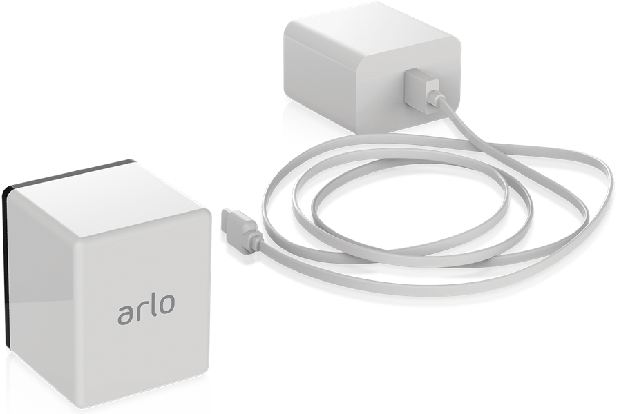 arlo camera charging