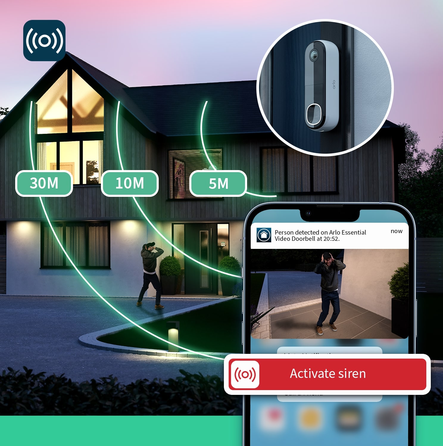 Arlo Technologies Arlo Audio Doorbell Manual New Netgear Arlo