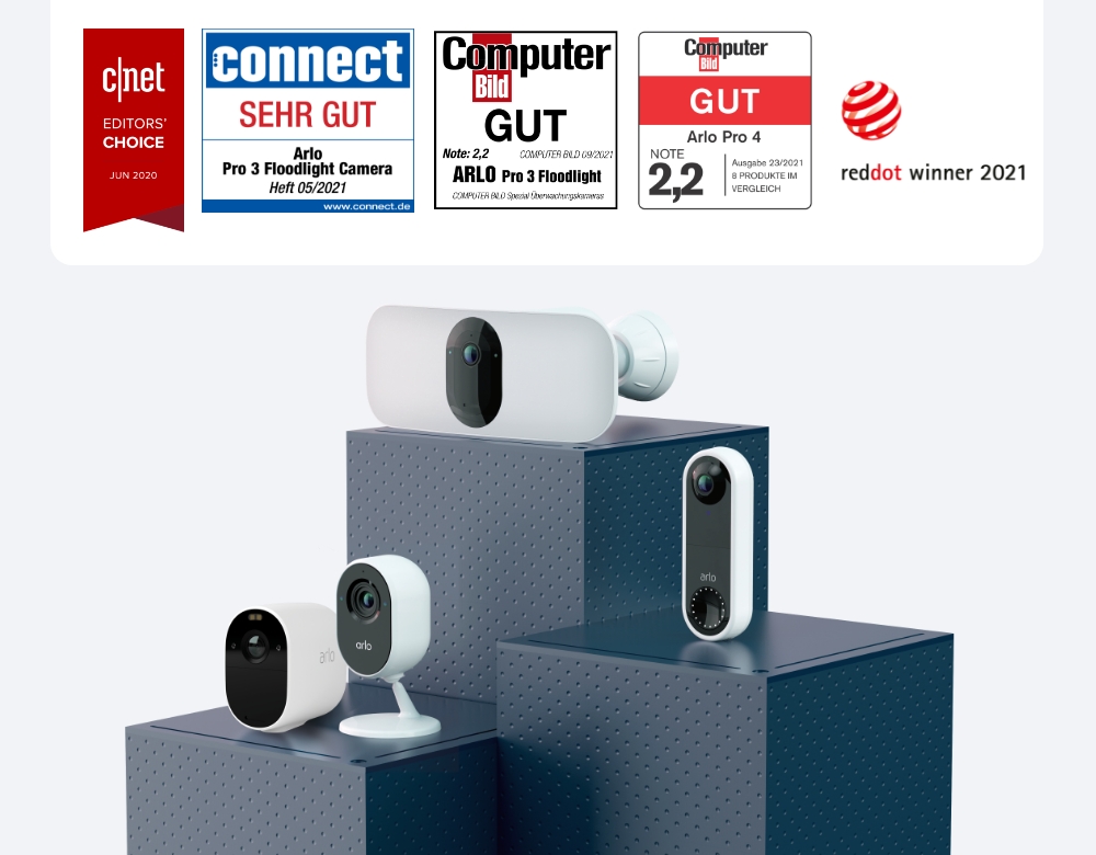 Arlo Die deutschen Sicherheitsexperten für Kameras und Türklingeln Arlo Die deutschen Sicherheitsexperten für Kameras und Türklingeln