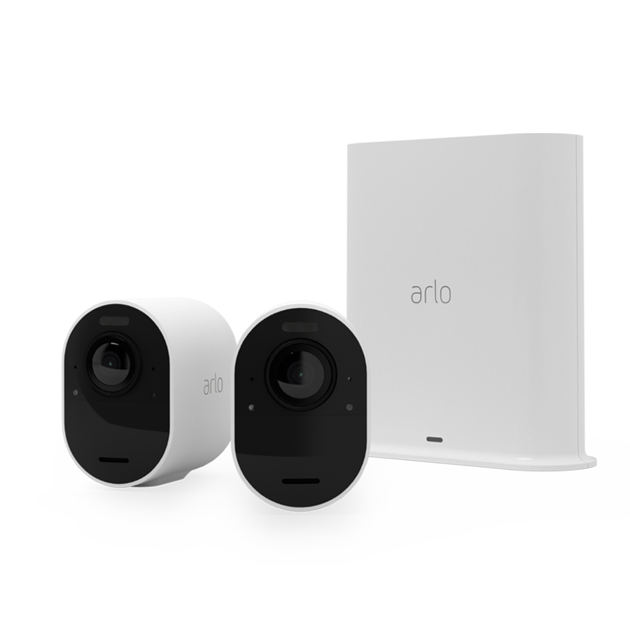 【美品】Arlo Ultra 2 4K UHD 180° Ultra Wide Arlo Ultra 2 Security Camera Outdoor, 4K UHD Add-on Camera