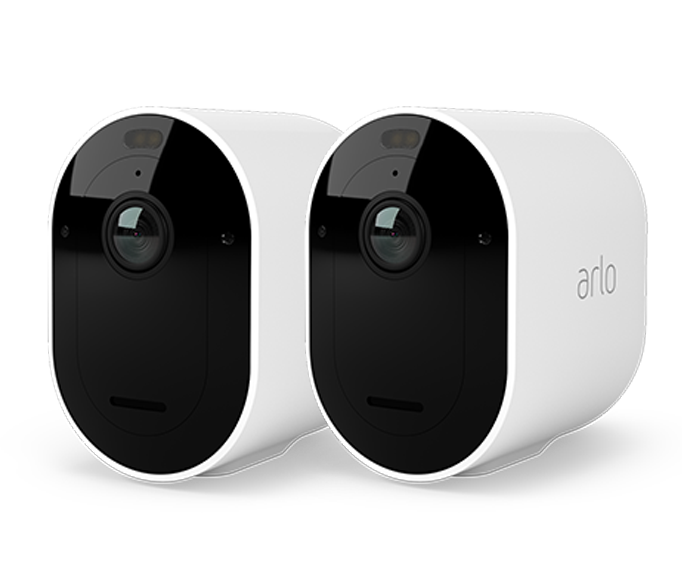 Arlo Pro 4 Überwachungskamera außen - 2er Set