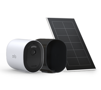 The Go 2 Camera with Solar Panel & Case Bundle - White