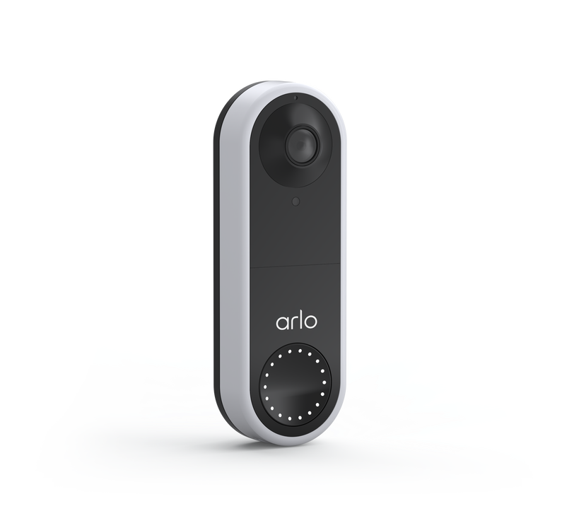 Arlo Wired Video Doorbell - White