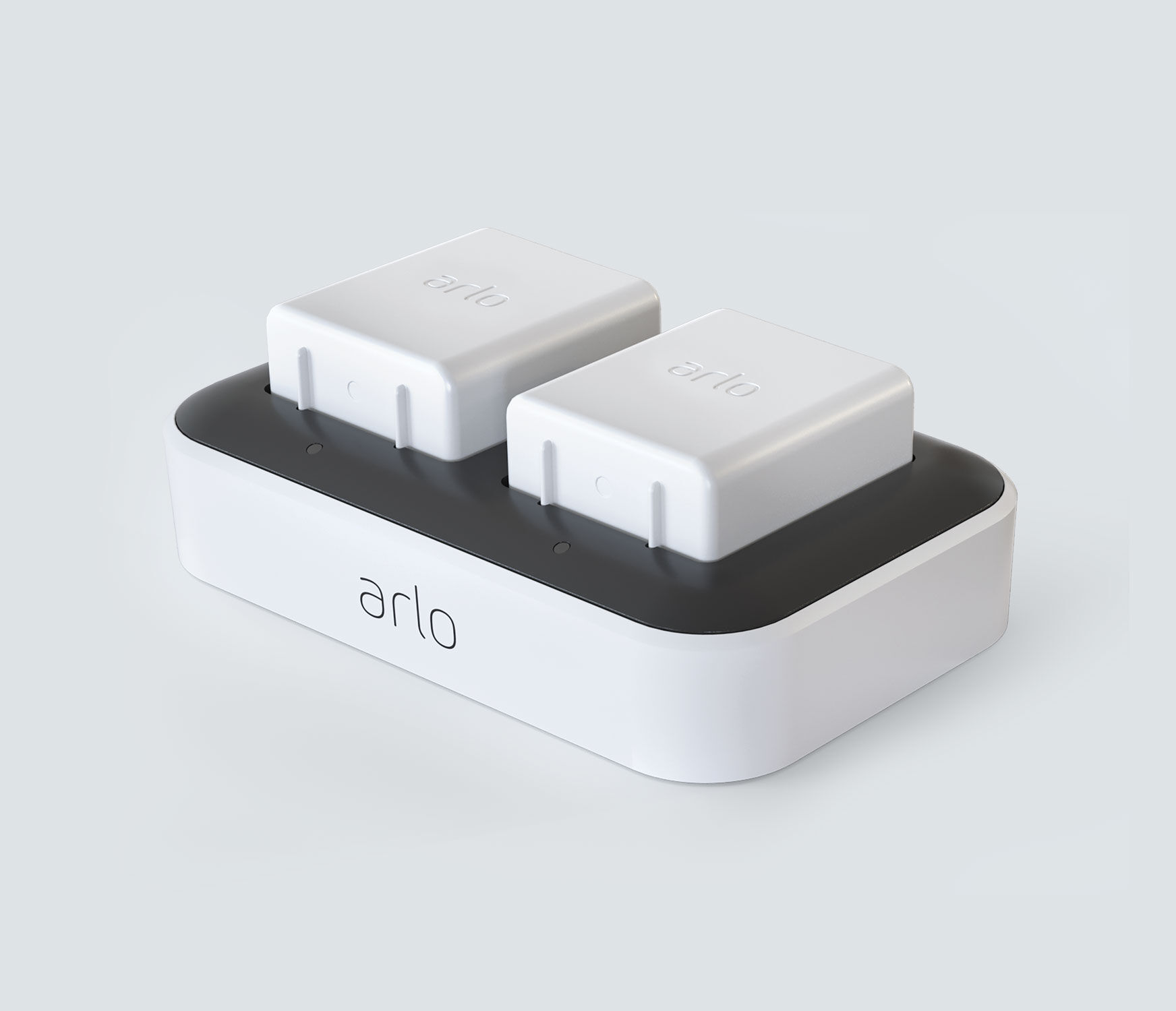Charging Station For Arlo Pro And Arlo Pro 2 And GO Rechargeable Batteries White 