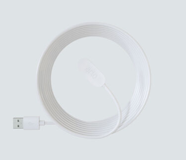 室內用磁吸充電纜線-白色