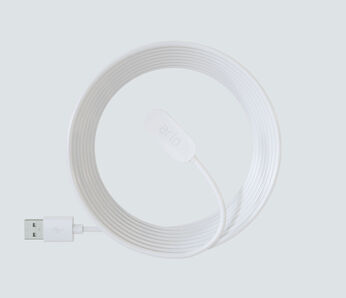 室內用磁吸充電纜線-白色