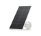 Arlo Essential Solar Panel, in white, facing left 