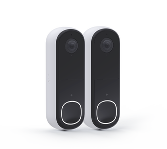 Arlo Video Doorbell 2K - 2 Doorbell Bundle - White