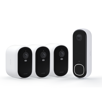 The 2K Doorbell and Essential XL Camera Bundle - White