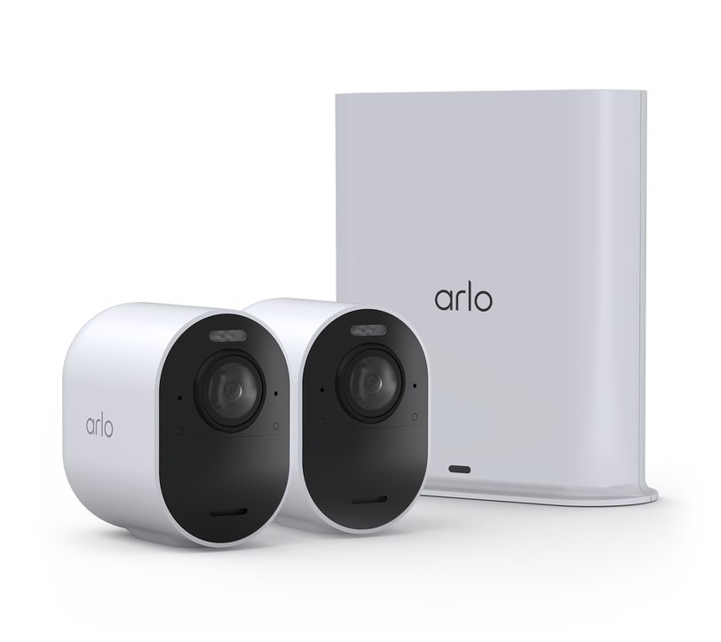 Arlo Ultra 2 Spotlight Camera - 2 Kit, White