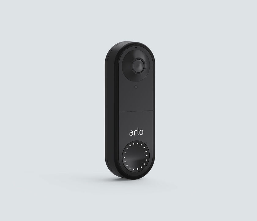 Arlo Wired Video Doorbell - Black