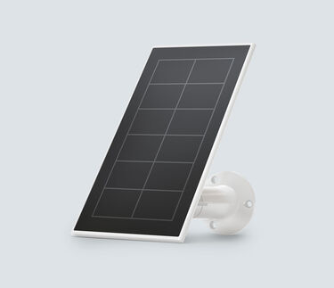 Solar Panel Charger - White
