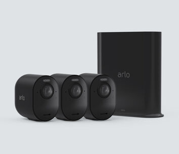 Arlo Ultra 2 - 3 Camera Bundle - Black