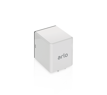 Rechargeable Battery for Arlo Go, in white, facing right