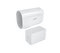 Arlo XL Rechargeable Battery & Housing, in white, facing left