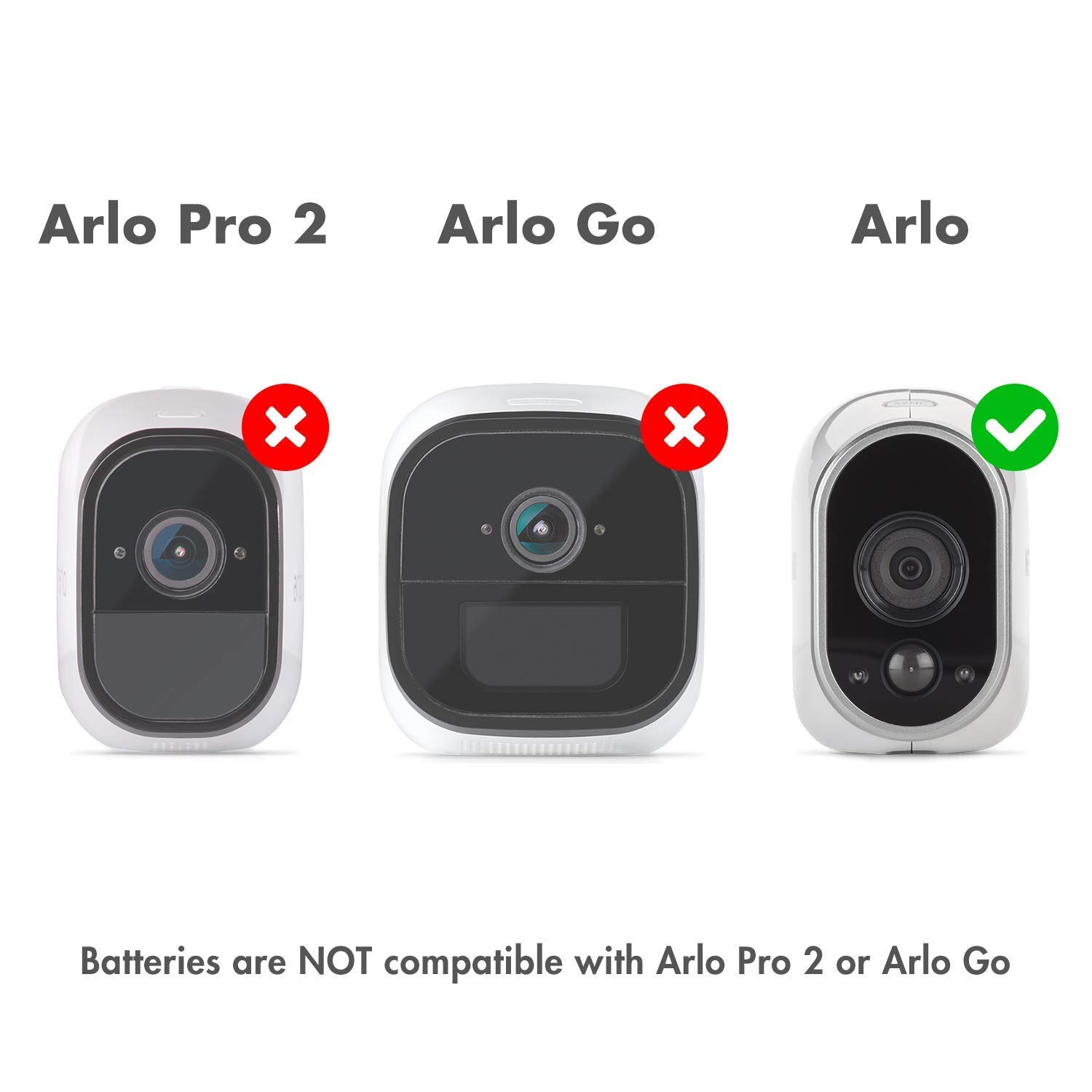 arlo hd rechargeable batteries