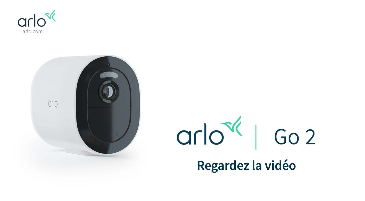 Vignette de la vidéo présentant la caméra de sécurité Arlo Go 2