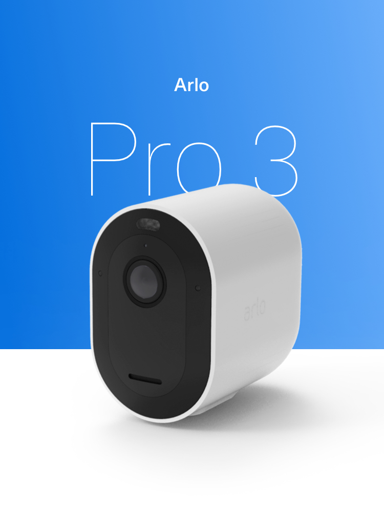 Arlo Pro 3があれば、昼も夜も 自宅やオフィスを見守ることができます。 