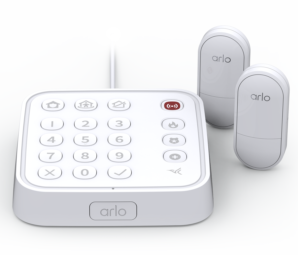 Arlo Home Security System - hub and 2 sensors
