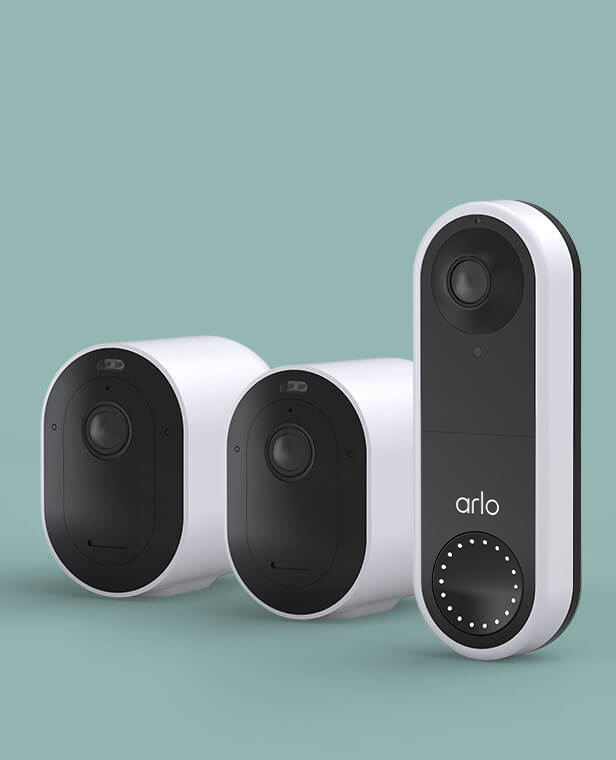 Cloud Storage Included Night vision 1080p HD Security Camera Arlo Q 2-Way Audio Indoor only VMC3040 Works with Alexa Wired 