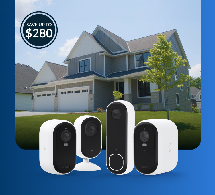 Arlo Smart Security Sale with Arlo Cameras, Doorbells and Home Security System