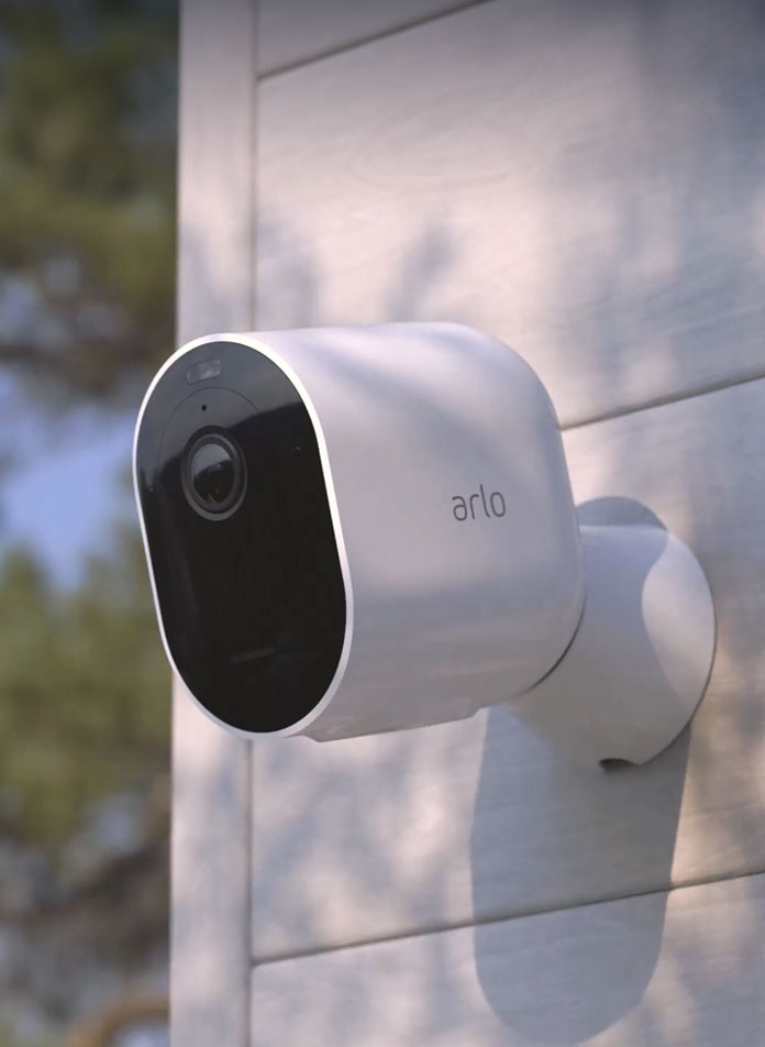Arlo HD Smart Home Zusatz-Security-Uberwachungskamera 100% kabellos, Indoor/Out 