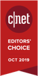 Cnet Editor’s Choice Award, Oct 2019